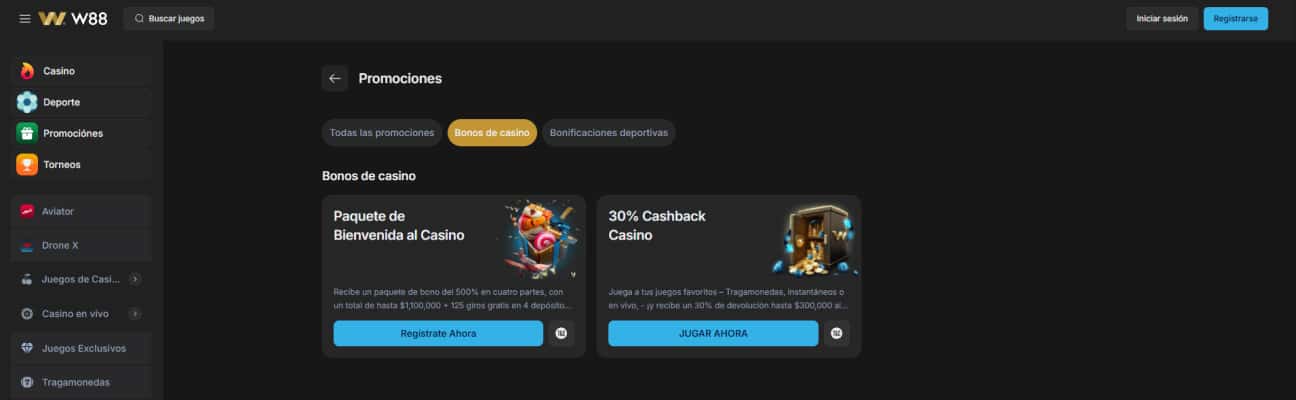 W88 el mejor cashback